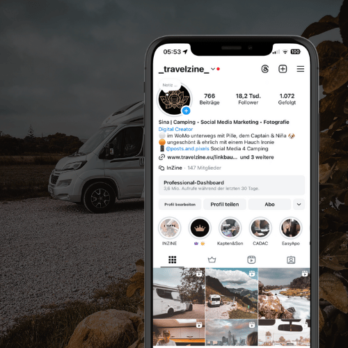 All in One Plattform Betreuung Social Media für Marken in der Campingbrance, Social Media Kurs