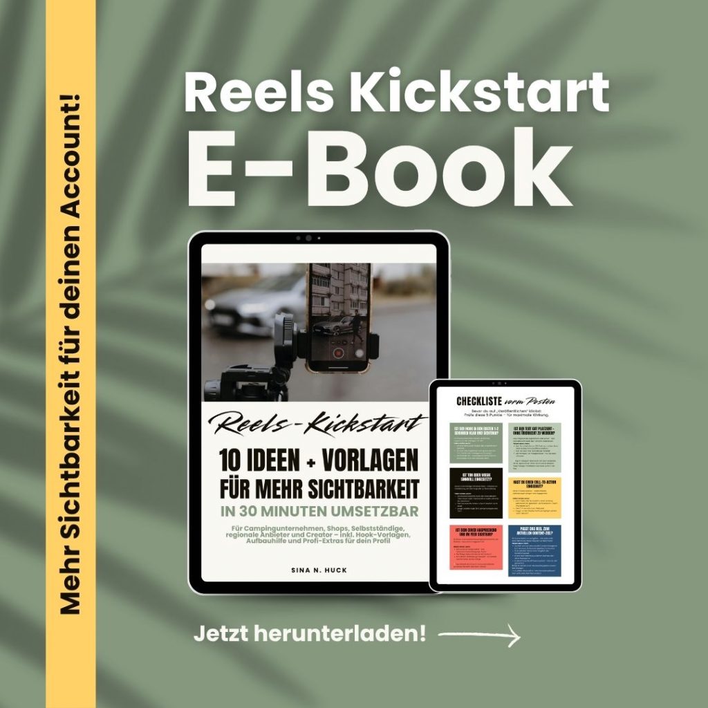 ebook pdf reels kickstart für mehr Sichtbarkeit auf instagram und co